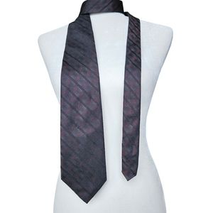2/$60 or 6/$80 Carrington Signature Vintage Silk Tie - Dark Grey-Blue-Red